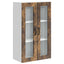 Væglågskab PORTO Røget eg 60 x 31 x 100 cm Konstrueret træ