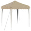 Pop-up Festtelt 195 x 195 x 245 cm Cremefarvet Oxford stof