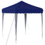 Pop-up Festtelt 195 x 195 x 245 cm Blå Oxford stof