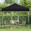 Pop-up Festtelt 195 x 195 x 245 cm Antracit Oxford stof