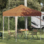 Pop-up Festtelt 195 x 195 x 245 cm Beige Oxford stof