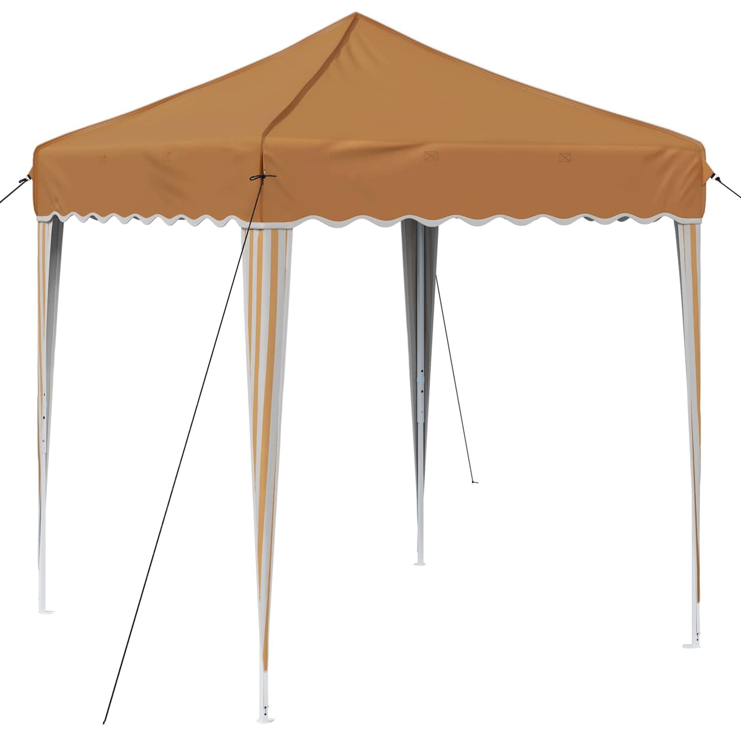 Pop-up Festtelt 195 x 195 x 245 cm Beige Oxford stof