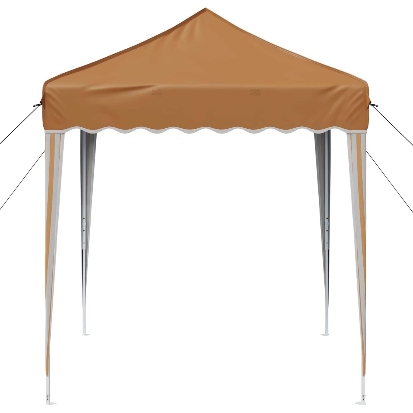 Pop-up Festtelt 195 x 195 x 245 cm Beige Oxford stof