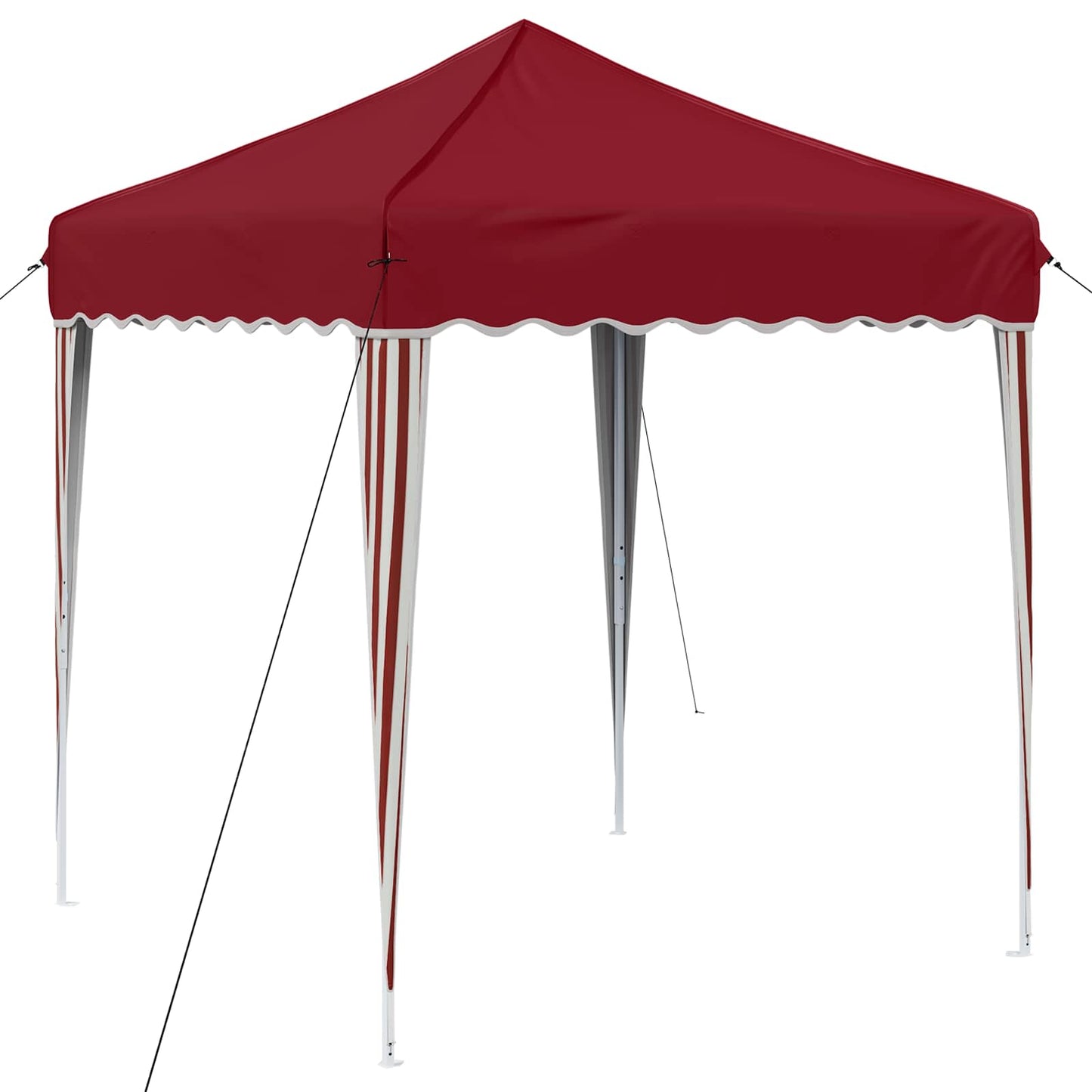 Pop-up Festtelt 195 x 195 x 245 cm Bordeaux Oxford stof