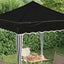 Pop-up Festtelt 195 x 195 x 245 cm Sort Oxford stof