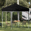 Pop-up Festtelt 195 x 195 x 245 cm Sort Oxford stof