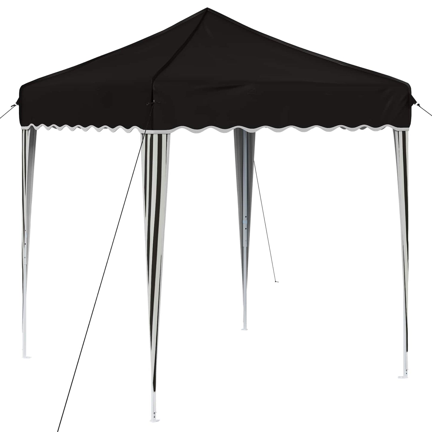 Pop-up Festtelt 195 x 195 x 245 cm Sort Oxford stof