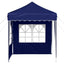 Pop-up Festtelt 195 x 195 x 245 cm Blå Oxford stof