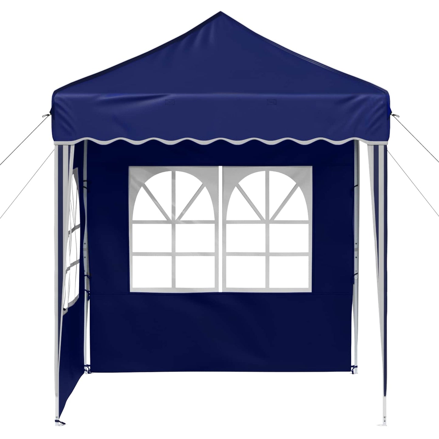 Pop-up Festtelt 195 x 195 x 245 cm Blå Oxford stof