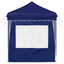 Pop-up Festtelt 195 x 195 x 245 cm Blå Oxford stof