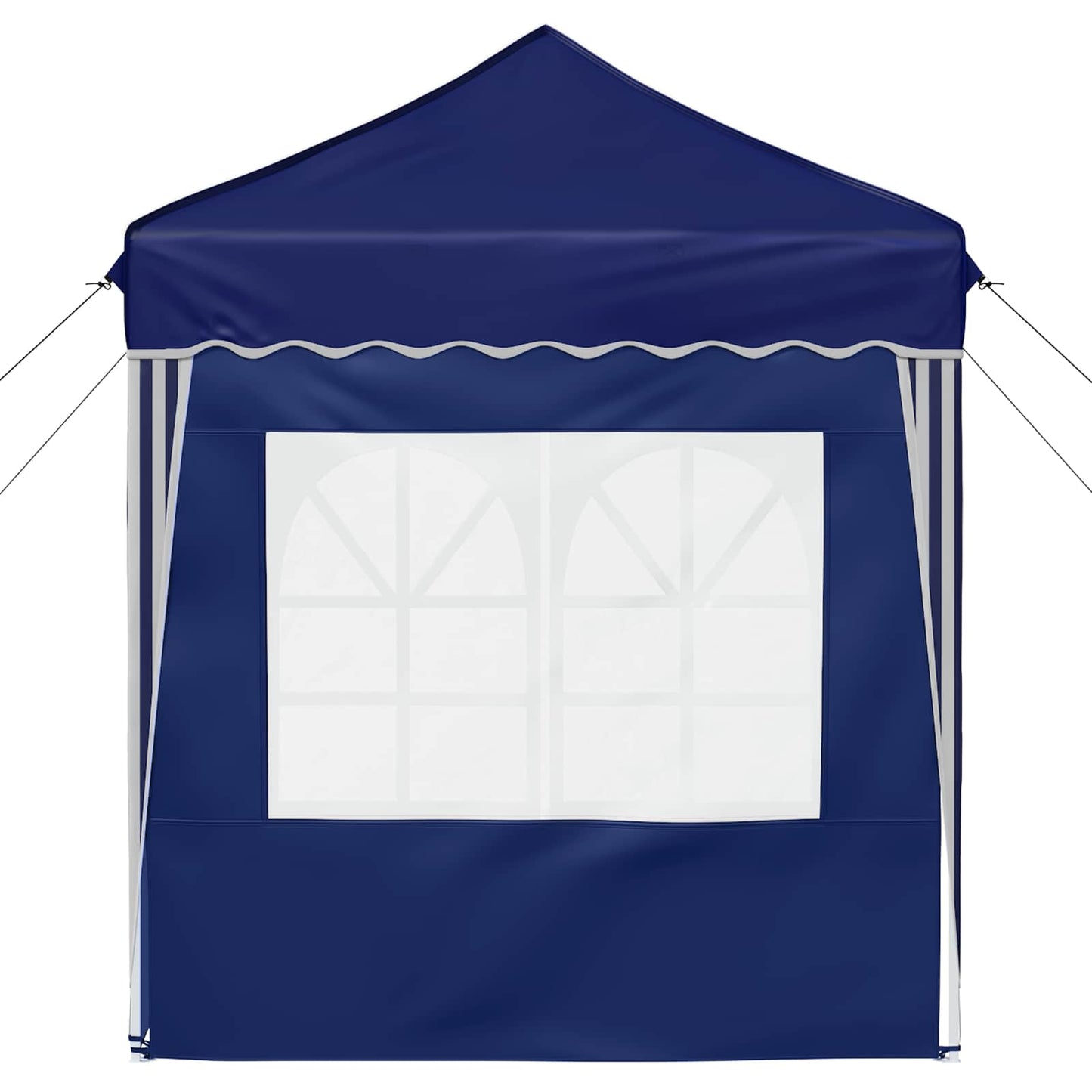 Pop-up Festtelt 195 x 195 x 245 cm Blå Oxford stof
