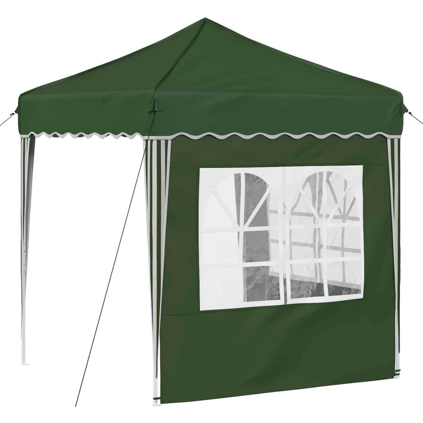 Pop-up Festtelt 195 x 195 x 245 cm Grøn Oxford stof