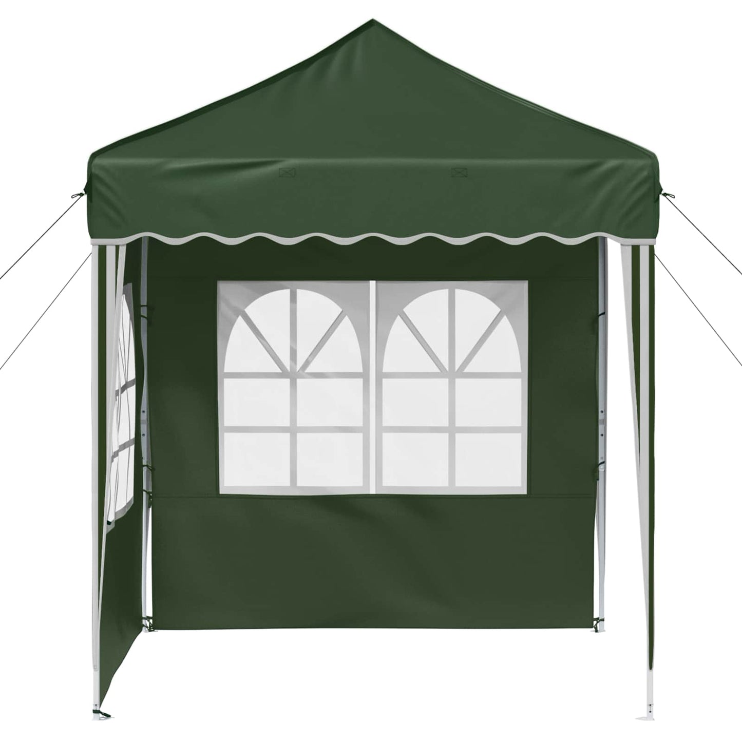 Pop-up Festtelt 195 x 195 x 245 cm Grøn Oxford stof