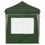 Pop-up Festtelt 195 x 195 x 245 cm Grøn Oxford stof