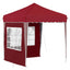 Pop-up Festtelt 195 x 195 x 245 cm Bordeaux Oxford stof