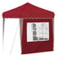 Pop-up Festtelt 195 x 195 x 245 cm Bordeaux Oxford stof