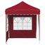 Pop-up Festtelt 195 x 195 x 245 cm Bordeaux Oxford stof