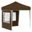 Pop-up Festtelt 195 x 195 x 245 cm Brun Oxford stof