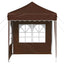 Pop-up Festtelt 195 x 195 x 245 cm Brun Oxford stof