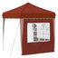 Pop-up Festtelt 195 x 195 x 245 cm Terrakotta Oxford stof