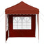 Pop-up Festtelt 195 x 195 x 245 cm Terrakotta Oxford stof