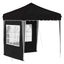 Pop-up Festtelt 195 x 195 x 245 cm Sort Oxford stof