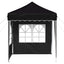 Pop-up Festtelt 195 x 195 x 245 cm Sort Oxford stof
