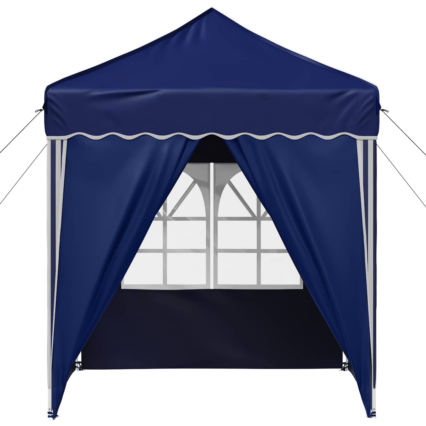 Pop-up Festtelt 195 x 195 x 245 cm Blå Oxford stof