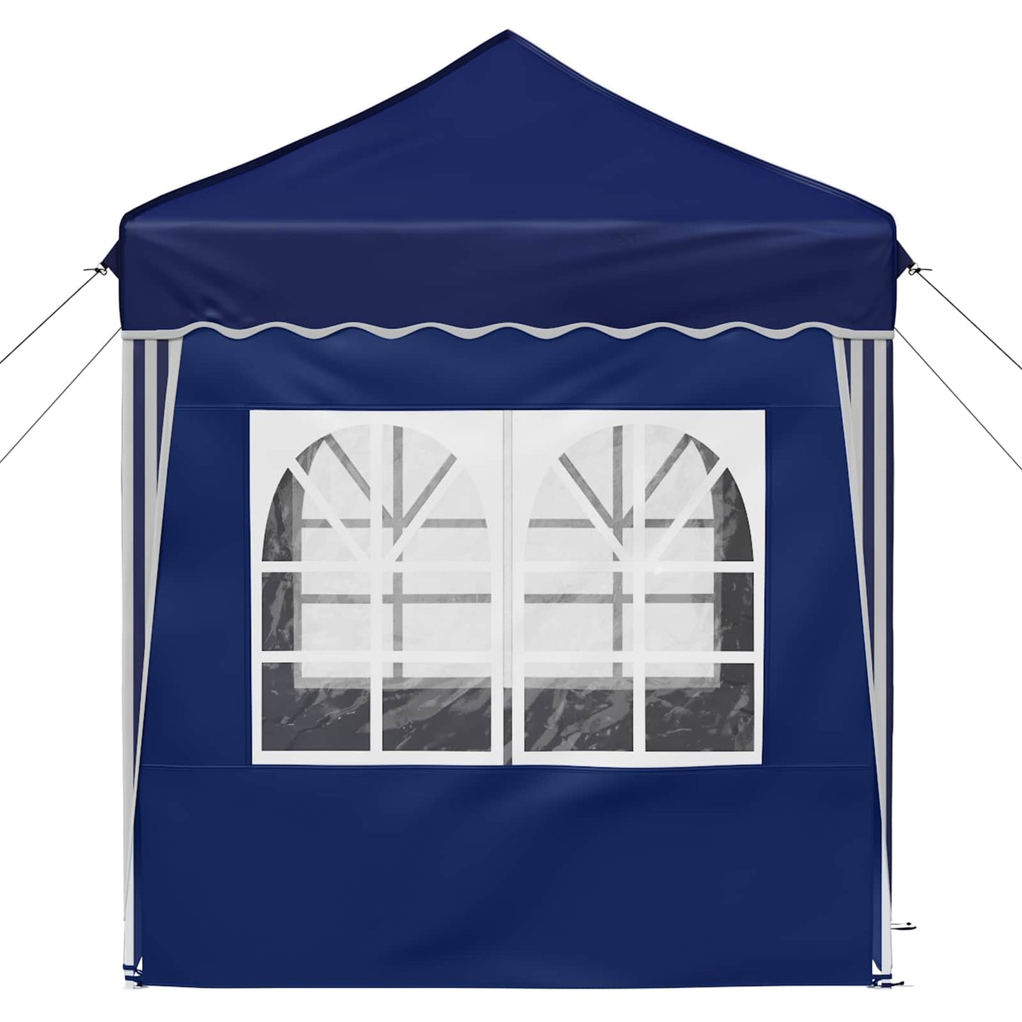 Pop-up Festtelt 195 x 195 x 245 cm Blå Oxford stof