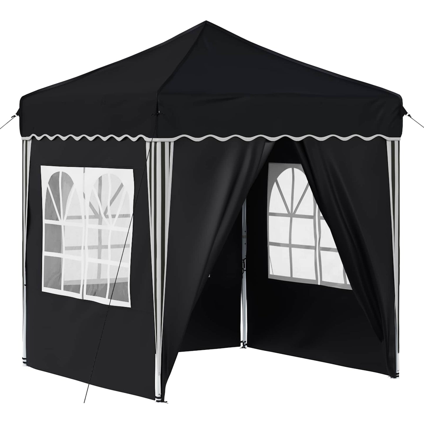 Pop-up Festtelt 195 x 195 x 245 cm Antracit Oxford stof