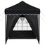 Pop-up Festtelt 195 x 195 x 245 cm Antracit Oxford stof