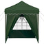 Pop-up Festtelt 195 x 195 x 245 cm Grøn Oxford stof