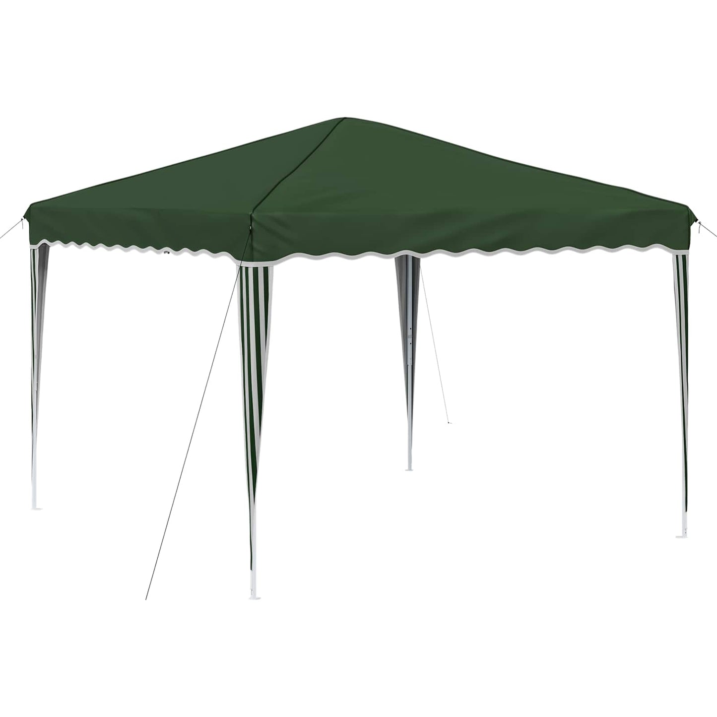 Pop-up Festtelt 288 x 288 x 245 cm Grøn Oxford stof
