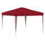 Pop-up Festtelt 288 x 288 x 245 cm Bordeaux Oxford stof