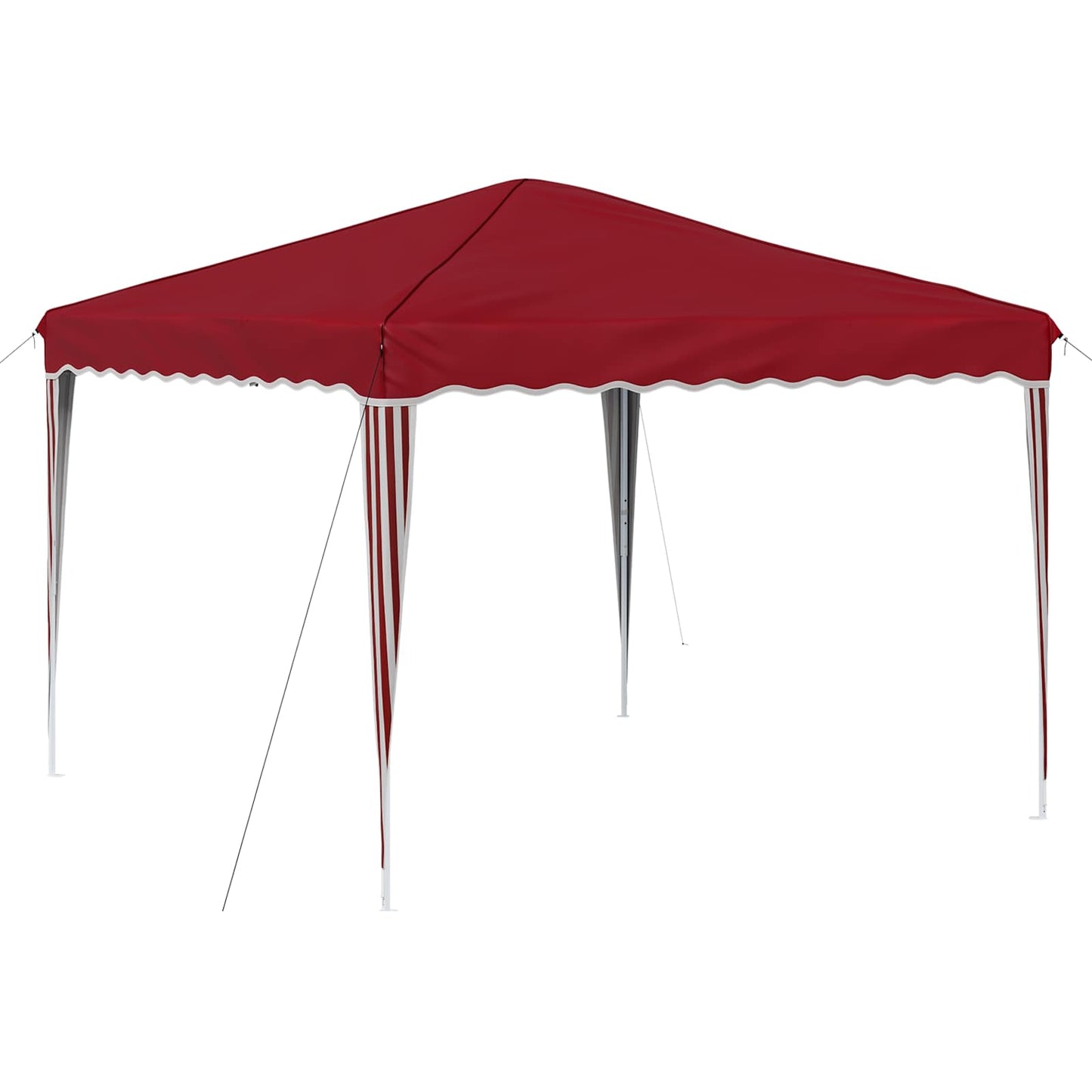 Pop-up Festtelt 288 x 288 x 245 cm Bordeaux Oxford stof