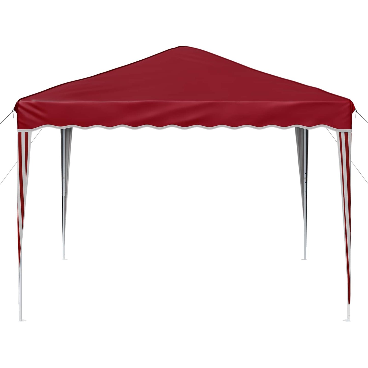 Pop-up Festtelt 288 x 288 x 245 cm Bordeaux Oxford stof