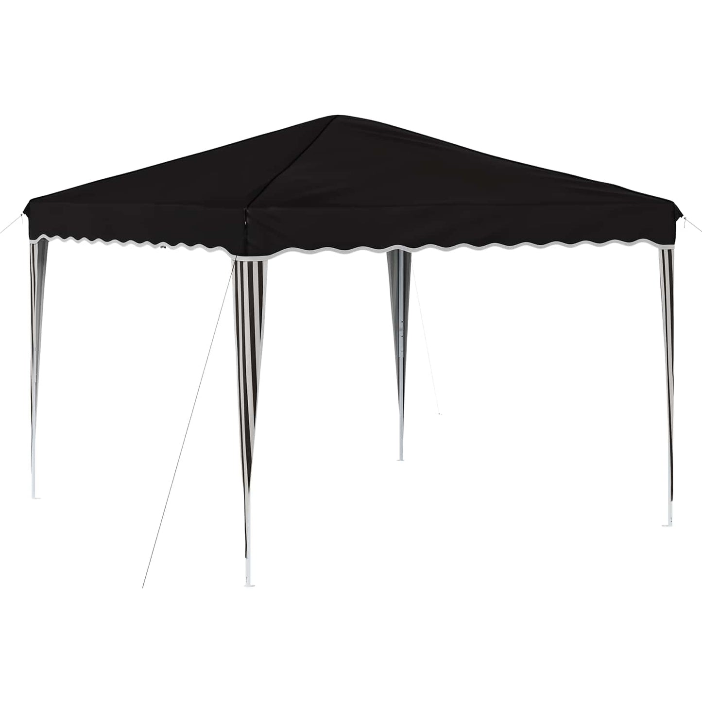 Pop-up Festtelt 288 x 288 x 245 cm Sort Oxford stof