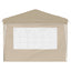 Pop-up Festtelt 288 x 288 x 245 cm Cremefarvet Oxford stof