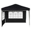 Pop-up Festtelt 288 x 288 x 245 cm Antracit Oxford stof