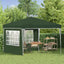 Pop-up Festtelt 288 x 288 x 245 cm Grøn Oxford stof