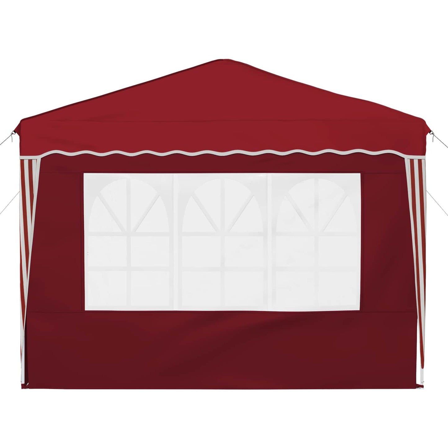 Pop-up Festtelt 288 x 288 x 245 cm Bordeaux Oxford stof
