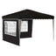 Pop-up Festtelt 288 x 288 x 245 cm Sort Oxford stof