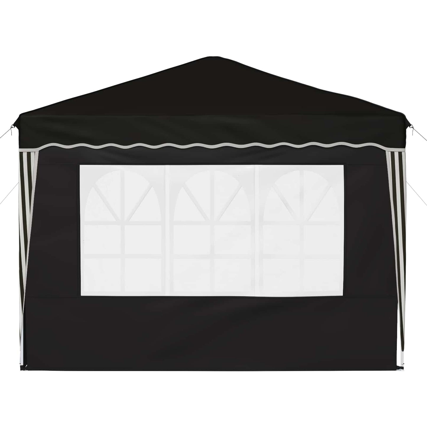Pop-up Festtelt 288 x 288 x 245 cm Sort Oxford stof