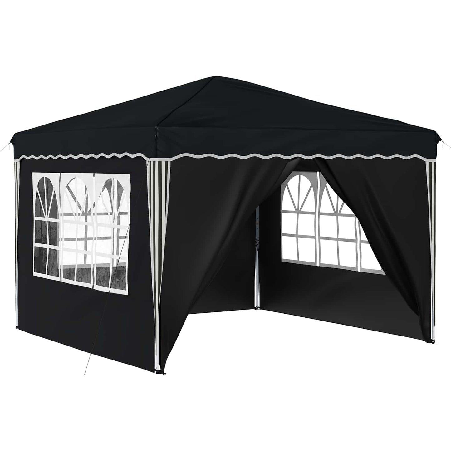 Pop-up Festtelt 288 x 288 x 245 cm Antracit Oxford stof