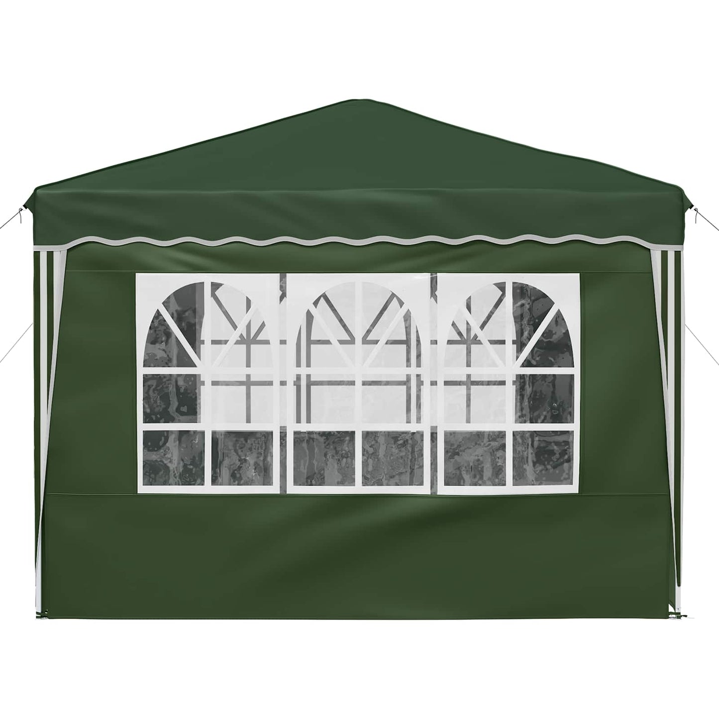 Pop-up Festtelt 288 x 288 x 245 cm Grøn Oxford stof
