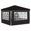 Pop-up Festtelt 288 x 288 x 245 cm Sort Oxford stof