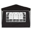Pop-up Festtelt 288 x 288 x 245 cm Sort Oxford stof