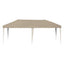 Pop-up Festtelt 575 x 290 x 245 cm Cremefarvet