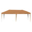 Pop-up Festtelt 575 x 290 x 245 cm Beige