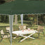 Pop-up Festtelt 575 x 290 x 245 cm Grøn